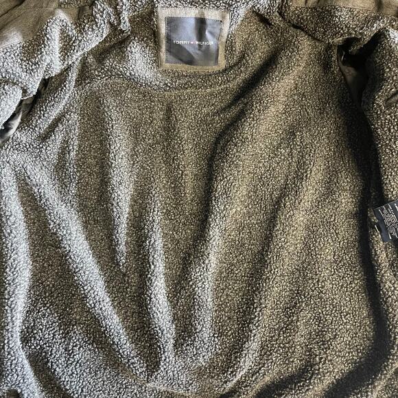 Tommy Hilfiger Men's Gray Winter Faux Fur Water Resistant Jacket Size XL - Picture 7 of 11